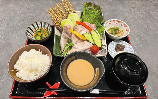京都豚冷しゃぶ御膳